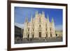 Piazza Del Duomo, Milan, Lombardy, Italy, Europe-Chris Hepburn-Framed Photographic Print