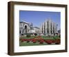 Piazza Del Duomo, Milan, Lombardy, Italy-Hans Peter Merten-Framed Photographic Print