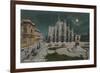 Piazza Del Duomo, Milan. Postcard Sent in 1913-Italian Photographer-Framed Giclee Print