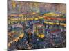 Piazza Del Duomo-Carlo Carr-Mounted Giclee Print