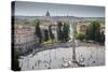 Piazza Del Popolo, Rome, Lazio, Italy, Europe-Frank Fell-Stretched Canvas