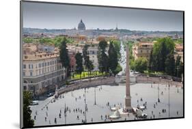 Piazza Del Popolo, Rome, Lazio, Italy, Europe-Frank Fell-Mounted Photographic Print