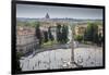 Piazza Del Popolo, Rome, Lazio, Italy, Europe-Frank Fell-Framed Photographic Print