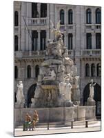 Piazza Dell Unita D'Italia,Trieste, Friuli-Venezia Giulia, Italy, Europe-Lawrence Graham-Mounted Photographic Print