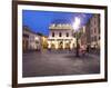 Piazza della Loggia at Dusk, Brescia, Lombardy, Italy, Europe-Vincenzo Lombardo-Framed Photographic Print