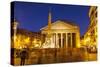 Piazza Della Rotonda and the Pantheon, Rome, Lazio, Italy, Europe-Julian Elliott-Stretched Canvas