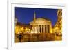 Piazza Della Rotonda and the Pantheon, Rome, Lazio, Italy, Europe-Julian Elliott-Framed Photographic Print