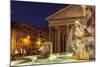 Piazza Della Rotonda and the Pantheon, Rome, Lazio, Italy, Europe-Julian Elliott-Mounted Photographic Print