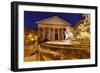 Piazza Della Rotonda and the Pantheon, Rome, Lazio, Italy, Europe-Julian Elliott-Framed Photographic Print