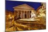 Piazza Della Rotonda and the Pantheon, Rome, Lazio, Italy, Europe-Julian Elliott-Mounted Photographic Print