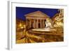 Piazza Della Rotonda and the Pantheon, Rome, Lazio, Italy, Europe-Julian Elliott-Framed Photographic Print