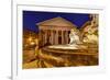 Piazza Della Rotonda and the Pantheon, Rome, Lazio, Italy, Europe-Julian Elliott-Framed Photographic Print