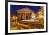 Piazza Della Rotonda and the Pantheon, Rome, Lazio, Italy, Europe-Julian Elliott-Framed Photographic Print