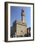 Piazza Della Signoria and Palazzo Vecchio, Florence, Italy-Peter Thompson-Framed Photographic Print