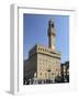 Piazza Della Signoria and Palazzo Vecchio, Florence, Italy-Peter Thompson-Framed Photographic Print