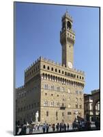 Piazza Della Signoria and Palazzo Vecchio, Florence, Italy-Peter Thompson-Mounted Photographic Print