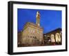 Piazza della Signoria and Palazzo Vecchio, Florence, UNESCO World Heritage Site, Tuscany, Italy-Vincenzo Lombardo-Framed Photographic Print