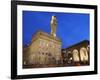 Piazza della Signoria and Palazzo Vecchio, Florence, UNESCO World Heritage Site, Tuscany, Italy-Vincenzo Lombardo-Framed Photographic Print