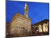 Piazza della Signoria and Palazzo Vecchio, Florence, UNESCO World Heritage Site, Tuscany, Italy-Vincenzo Lombardo-Mounted Photographic Print