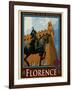 Piazza Della Signoria. Florence Italy 4-Anna Siena-Framed Giclee Print