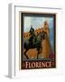 Piazza Della Signoria. Florence Italy 4-Anna Siena-Framed Giclee Print