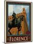 Piazza Della Signoria. Florence Italy 4-Anna Siena-Mounted Giclee Print