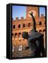 Piazza Della Signoria, Florence, Unesco World Heritage Site, Tuscany, Italy, Europe-Oliviero Olivieri-Framed Stretched Canvas