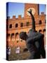 Piazza Della Signoria, Florence, Unesco World Heritage Site, Tuscany, Italy, Europe-Oliviero Olivieri-Stretched Canvas