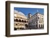 Piazza delle Erbe Square, Palazzo della Ragione Town Hall, Padua, Veneto, Italy, Europe-Marco Brivio-Framed Photographic Print