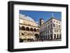 Piazza delle Erbe Square, Palazzo della Ragione Town Hall, Padua, Veneto, Italy, Europe-Marco Brivio-Framed Photographic Print