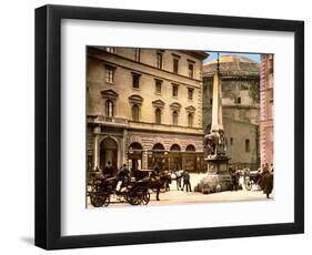 Piazza Di Minerva, Rome-null-Framed Premium Giclee Print