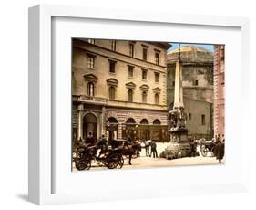 Piazza Di Minerva, Rome-null-Framed Premium Giclee Print