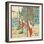 Piazza di San Marco, c.1898–99-Maurice Brazil Prendergast-Framed Giclee Print