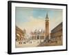 Piazza Di San Marco, Venice-Friedrich Perlberg-Framed Giclee Print