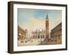 Piazza Di San Marco, Venice-Friedrich Perlberg-Framed Giclee Print