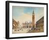 Piazza Di San Marco, Venice-Friedrich Perlberg-Framed Giclee Print