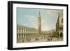 Piazza Di San Marco-Canaletto-Framed Premium Giclee Print