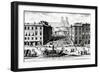 Piazza Di Spagna, C.1740 (Engraving)-Giuseppe Vasi-Framed Giclee Print