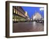 Piazza Duomo at Dusk, Milan, Lombardy, Italy, Europe-Vincenzo Lombardo-Framed Photographic Print