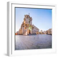 Piazza Duomo at Night-Matthew Williams-Ellis-Framed Photographic Print