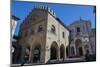 Piazza Duomo, Palazzo della Ragione and Bergamo Cathedral, Bergamo, Lombardy, Italy-Carlo Morucchio-Mounted Photographic Print