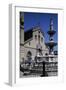 Piazza Duomo with Fountain of Orion and Facade of Cathedral-Basilica of Our Lady of Assumption-null-Framed Giclee Print