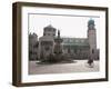 Piazza Duomo, with the Statue of Neptune, Trento, Trentino, Italy-Michael Newton-Framed Photographic Print