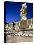 Piazza Garibaldi and Palazzo Del Govenatore at Dusk, Parma, Emilia Romagna, Italy, Europe-Frank Fell-Stretched Canvas