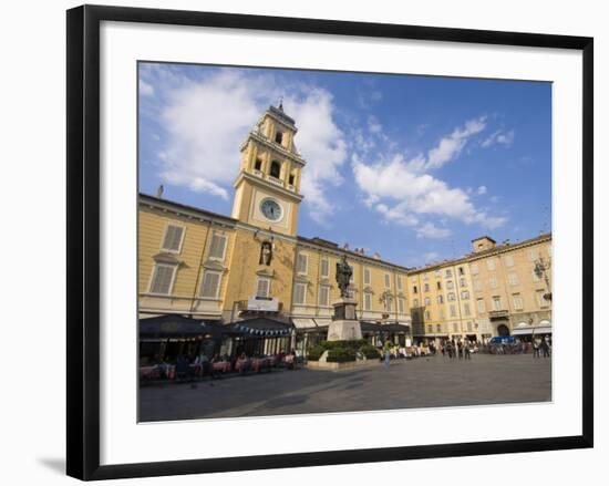 Piazza Garibaldi, Parma, Emilia-Romagna, Italy, Europe-Pitamitz Sergio-Framed Photographic Print