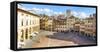 Piazza Grande, Arezzo, Val Di Chiana, Arezzo District, Tuscany, Italy-Peter Adams-Framed Stretched Canvas