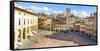 Piazza Grande, Arezzo, Val Di Chiana, Arezzo District, Tuscany, Italy-Peter Adams-Framed Stretched Canvas