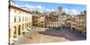 Piazza Grande, Arezzo, Val Di Chiana, Arezzo District, Tuscany, Italy-Peter Adams-Stretched Canvas