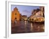 Piazza Matrice at Dusk, Trapani, Favignana Island, Sicily, Italy, Europe-Vincenzo Lombardo-Framed Photographic Print