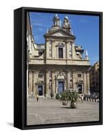 Piazza Matteotti, Genoa (Genova), Liguria, Italy-Sheila Terry-Framed Stretched Canvas